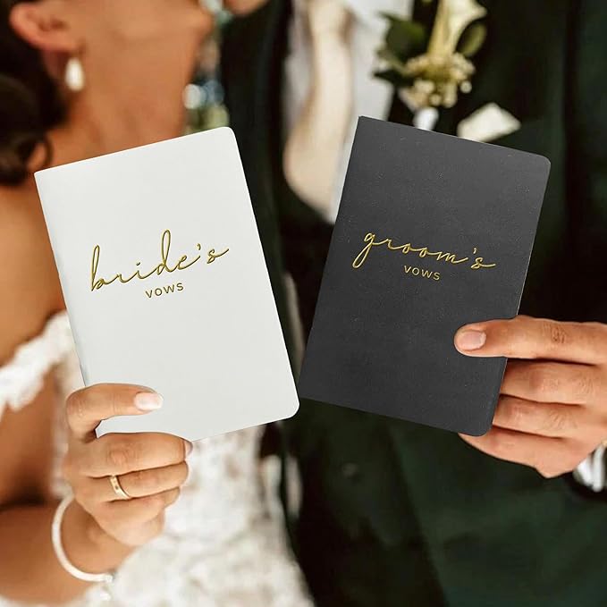 Vow Books His and Hers Wedding Vow Books Bride and Groom Vow Books Wedding - Image 5