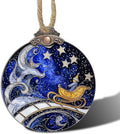 Stained Glass Christmas Decorations by Follow