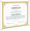 Acrylic Picture Frame for Wall, No Drill Floating Frameless Photo Frame for by Tohiasen