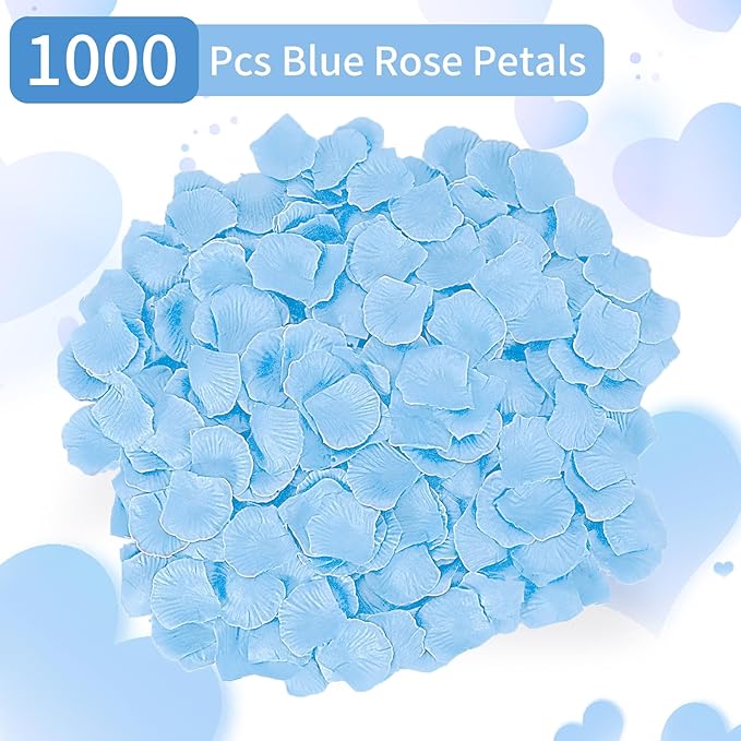 1000 Pcs Artificial Fake Rose Petals, Flower Petals - Image 2