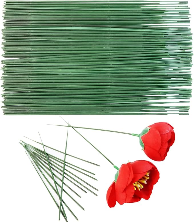 Green Floral Stems by Unknown