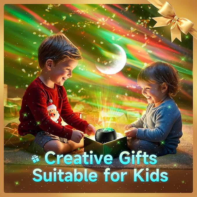 Galaxy Projector for Bedroom, 21Colors Northern Lights, 15White Noise&Bluetooth - Image 8