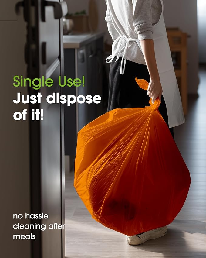 Pureegg Plastic Table Cloth Disposable 10 Pack, 54 x 108 Inch Table Cloths - Image 5