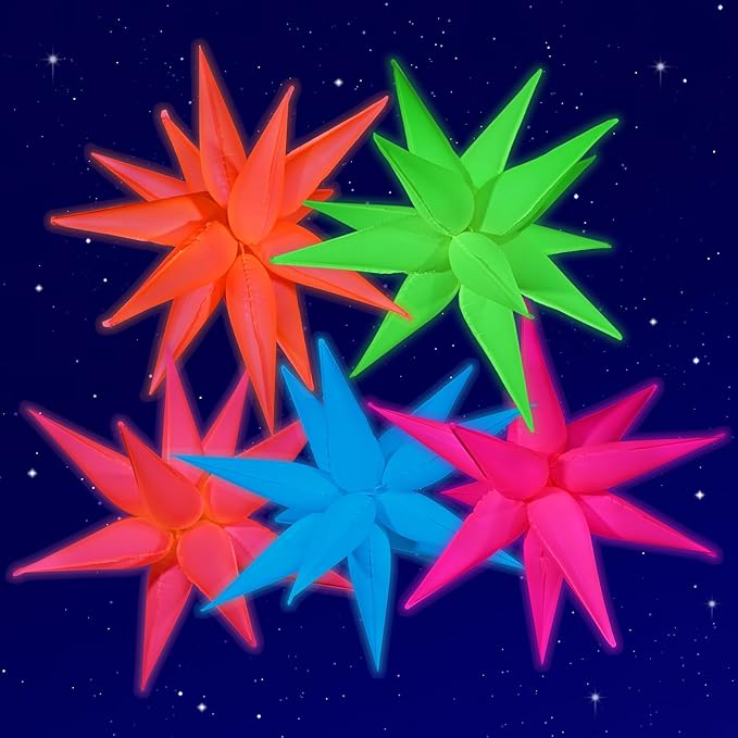 Mega-L Glow Glow in The Dark Party Supplies, Anniversary, Graduation Party by Mega-Loopolis