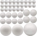 FFchuanhe 39 Pack Craft Foam Balls, 5 Sizes Including 2-7.8 in, Polystyrene by FFchuanhe