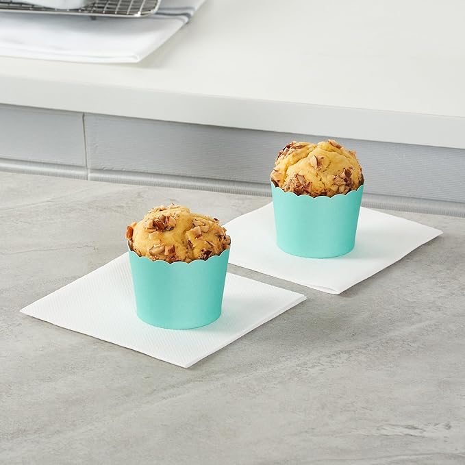 Panificio 3 Ounce Cupcake Wrappers, 200 Scalloped Baking Cups - Image 6