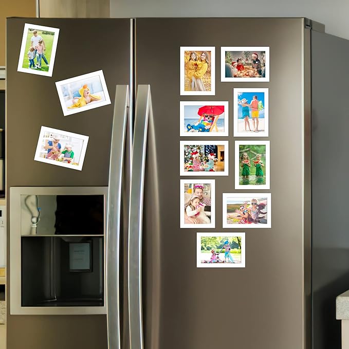 CRUGLA 12 Packs 4x6 Magnetic Picture Frames - Image 5