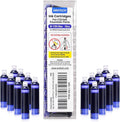 WRITECH Blue Ink Cartridge Set: 16 Ink Cartridges Clictek Fountain Pens by WRITECH