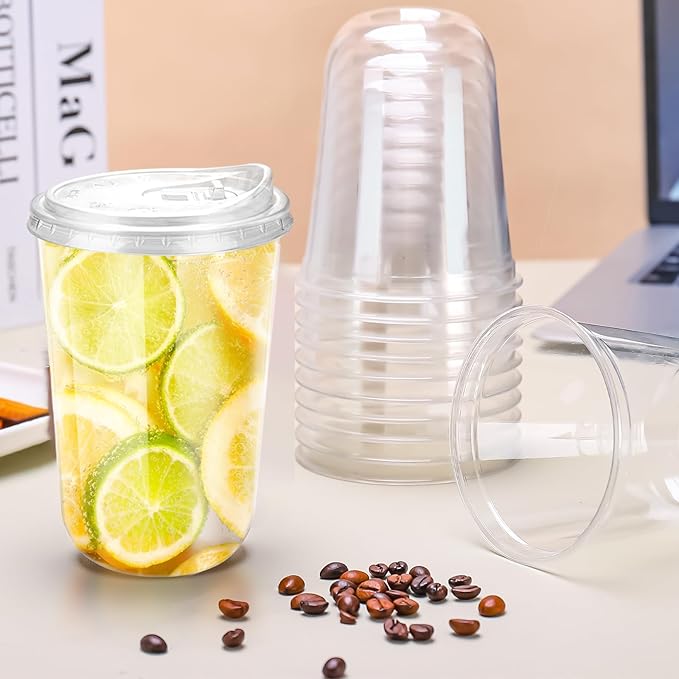 16oz Disposable Stemless Glasses - Image 5
