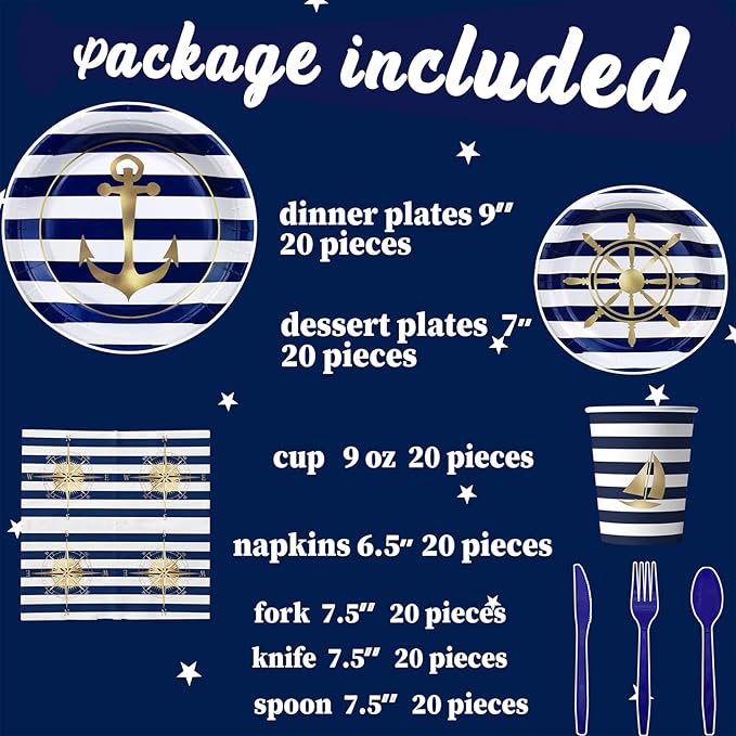 Nautical Decorations & Tableware - Image 3