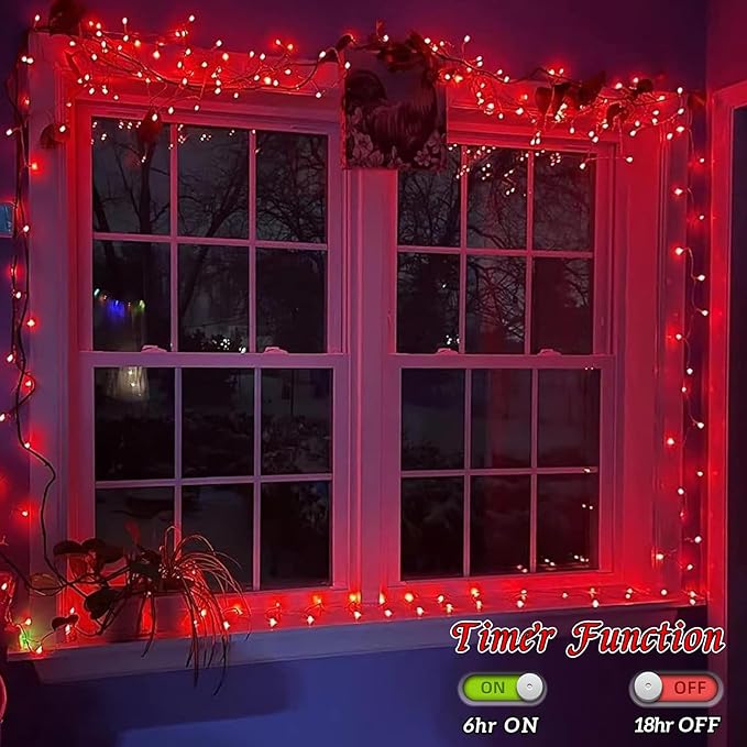YEGUO 165ft 500 LED Halloween Lights Outdoor Waterproof - Image 7