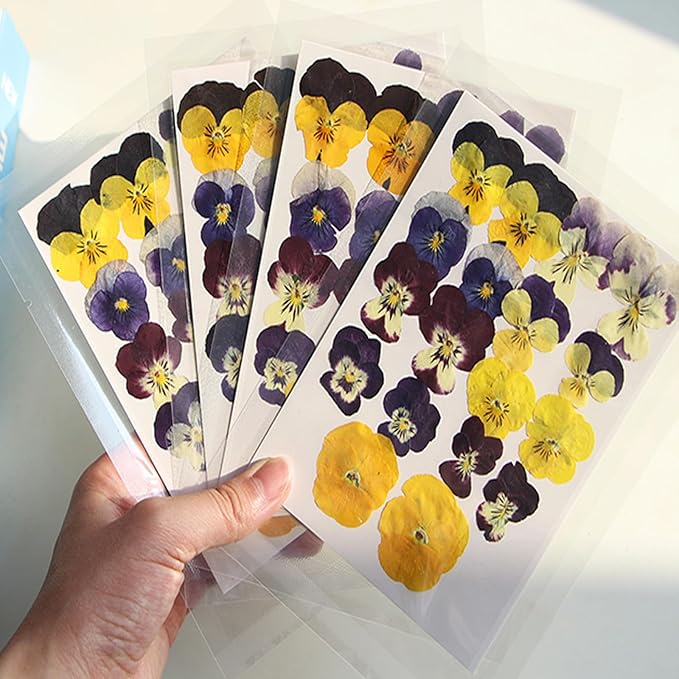 54 Pcs Dried Pressed Flowers for Resin DIY Art Crafts Natural Dry Floral Epoxy - Image 5