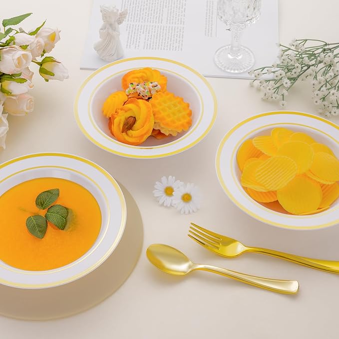 50 Pack Disposable Soup Bowls - Image 3