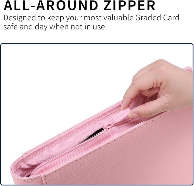 Snekdy premium 1024-pocket trading card binder, 16-pocket cards album, - Image 5