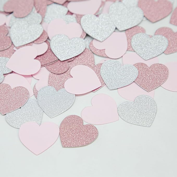 Rose Gold Pink Silver Party Decorations by HongTongTong