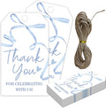 Thank You Gift Labels with String, 2x3.5 Inch Thank You by MXLINSW
