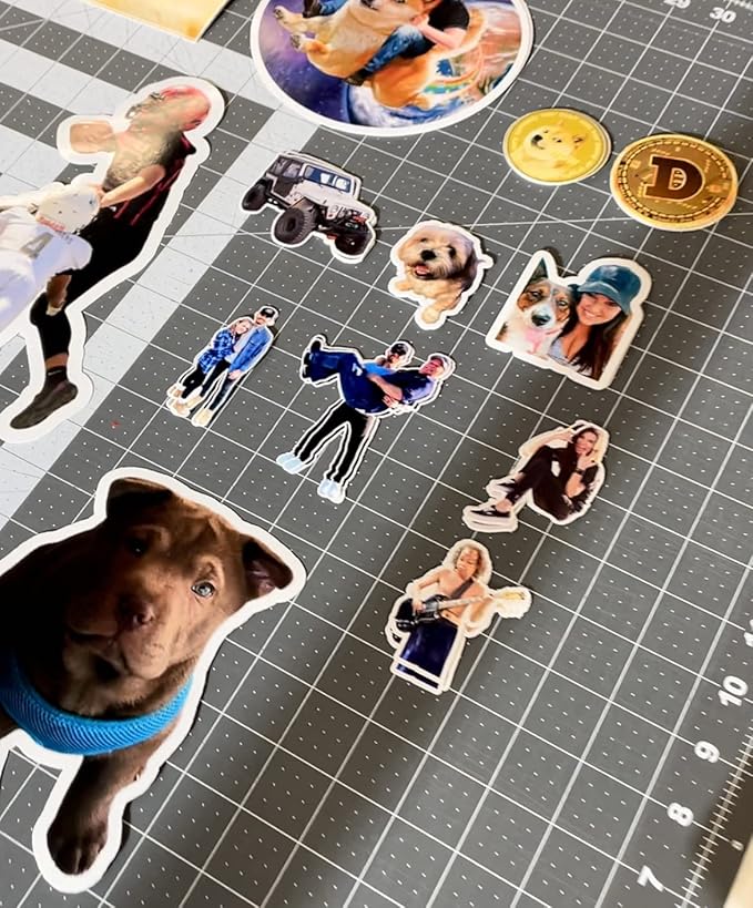 VulgrCo Custom Design Your Own Personalized Labels Stickers Decals Text Name - Image 7