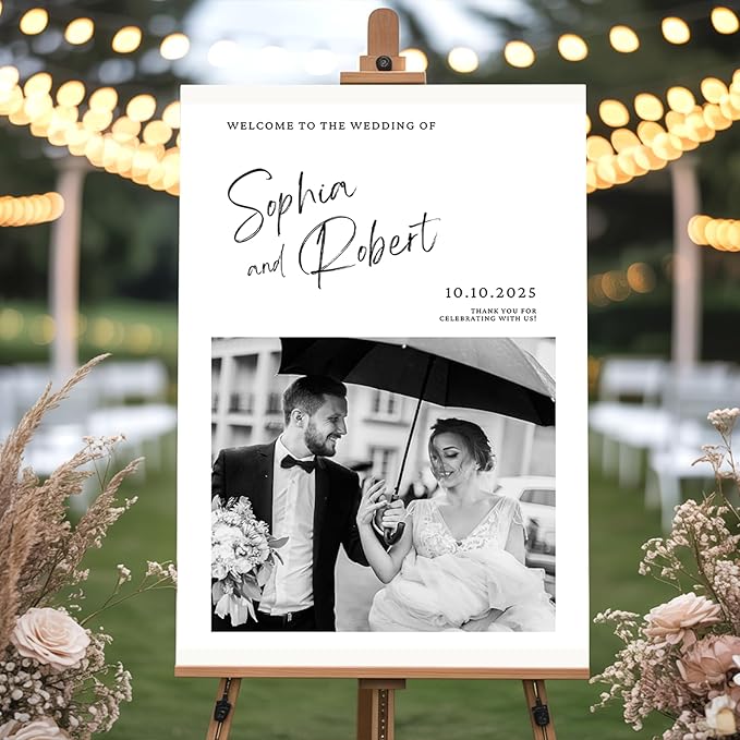Personalized Wedding Welcome Signs - Image 2