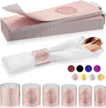 Polymer Material Reusable Napkin Band, Glue-Free Tear-Proof Water Resistant by Unknown