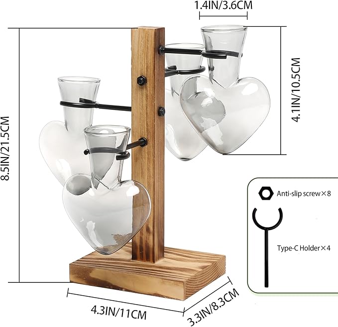 Plants Propagation Stations Plant Terrarium Kit Glass Planters - Image 2
