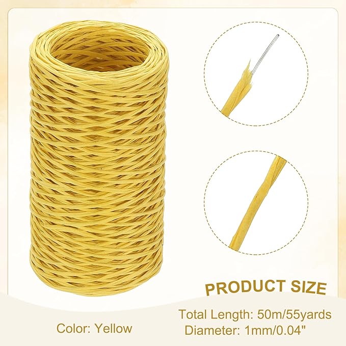 uxcell 164 Feet Floral Wire, 1mm Vine Bind Wire - Image 2