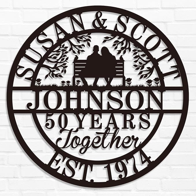 Personalized Christmas Gifts 2025, Custom 50th/40th/60th/70th/30th/1-99 Years by HZYCYYFC