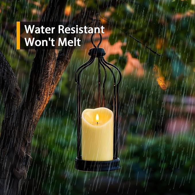 Amagic 4” x 6” Waterproof Outdoor Flameless Candles - Image 2