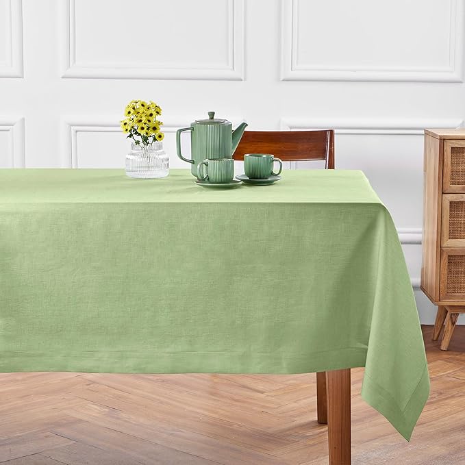 Solino Home Linen Tablecloth 60 x 90 Inch by SolinoHome