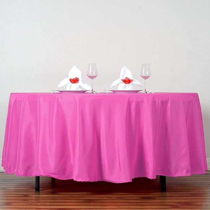 Efavormart Round Tablecloth, 108 Inch Stain & Wrinkle Resistant Washable Table - Image 9