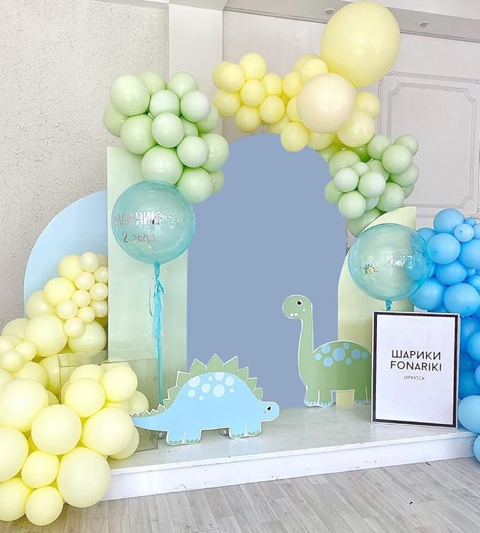 Wedding Arch Cover Dusty Blue 6FT Arch Backdrop Cover Spandex Covers - Image 8