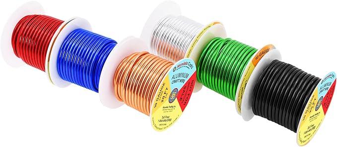 Mandala Crafts 10 Gauge Anodized Aluminum Craft Wire - Image 2