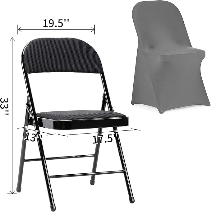 Peomeise Stretch Spandex Folding Chair Cover - Image 5