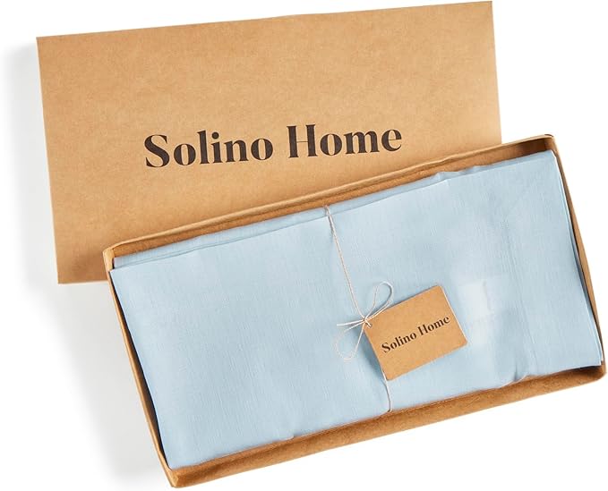 Solino Home Linen Tablecloth 52 x 52 Inch - Image 6