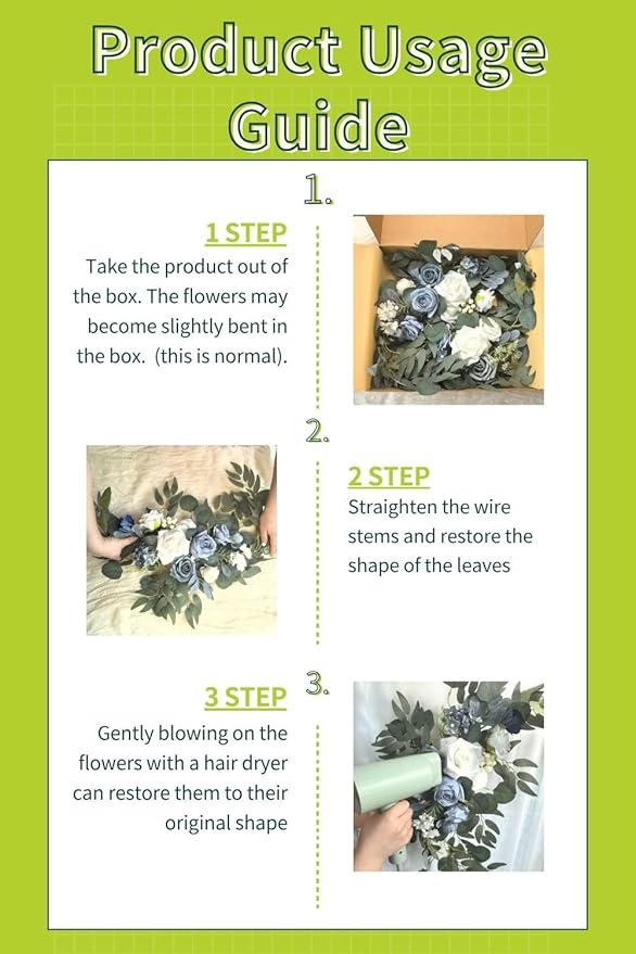 Wedding Sign Faux Flower Swag for Ceremony Party Reception Entrance Floral - Image 6