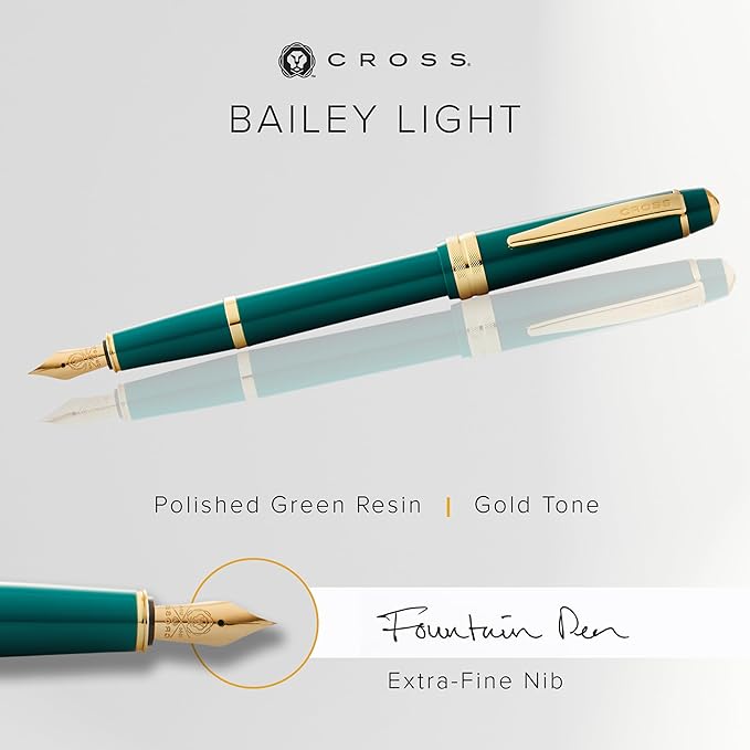 Cross Bailey Light Refillable Fountain Presented in a Everyday Gift Box - Image 2