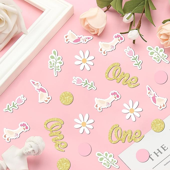 220PCS One Silly Goose Birthday Decor - Image 6