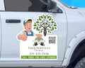 Your Die Cut Custom Car Magnet Sign | Personalized Logo by Custom