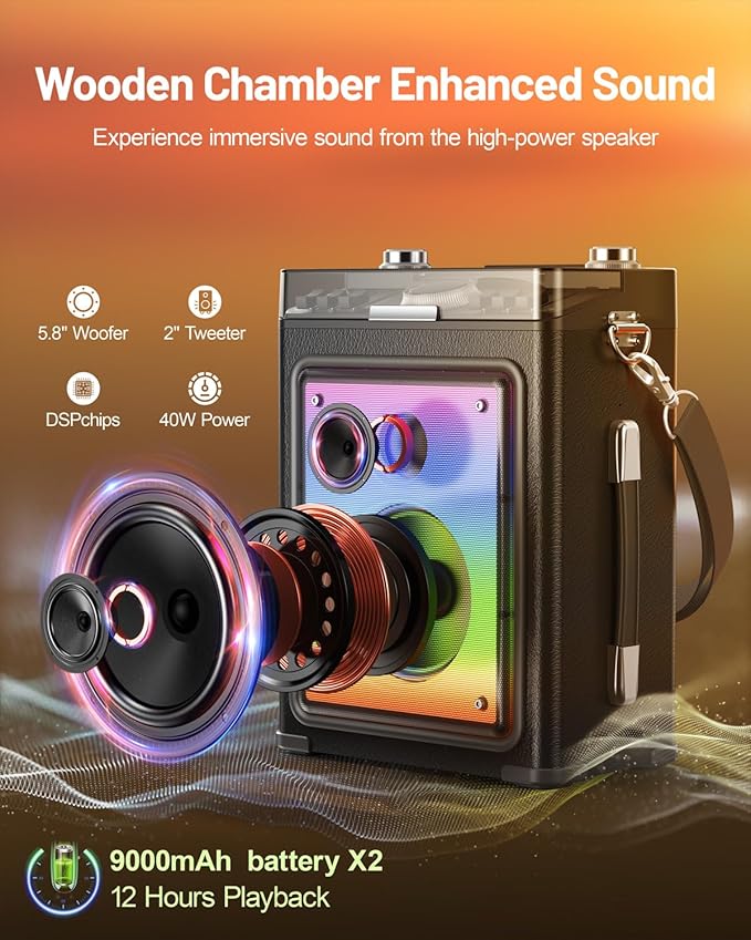 Karaoke Machine for Adults - Image 2