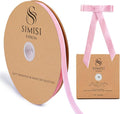 Pink Velvet Ribbon 3/8'' 25 Yards by SIMISIRIBBON