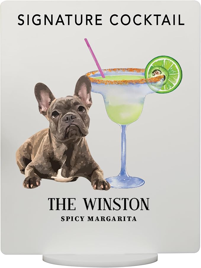 Pet Signature Drink Wedding Signs by Elation+Factory+Co.