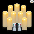 Aignis 9pcs Flameless LED Candles Battery Operated by Aignis