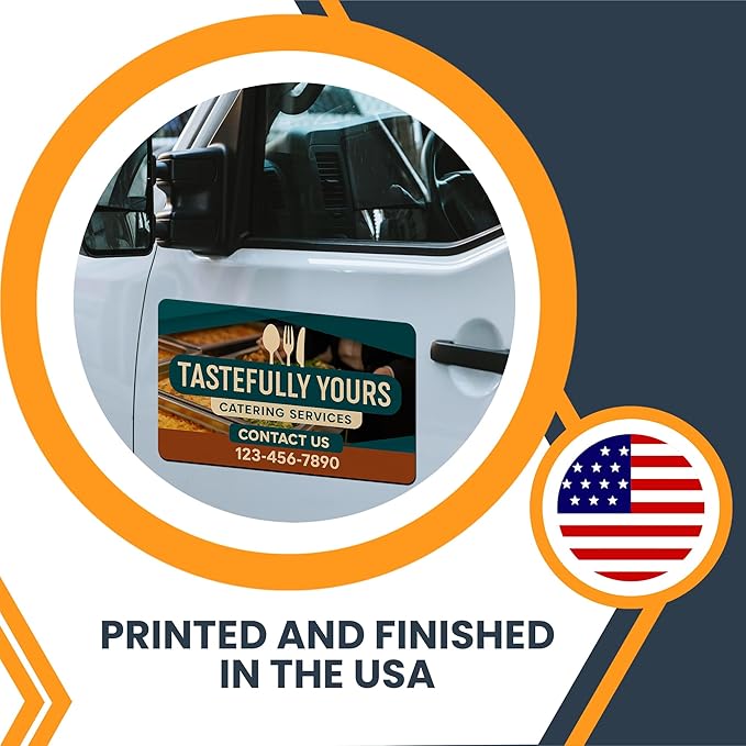 Magnet Me Up Custom Car Magnet for Business – Personalized Magnetic Sign for - Image 3