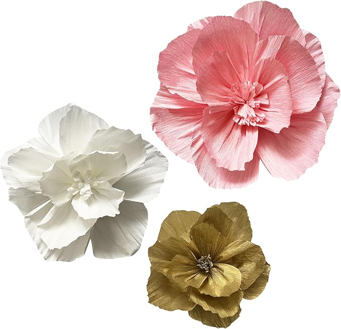 BRT Bearingshui Crepe Paper Flowers Decoration - Image 5