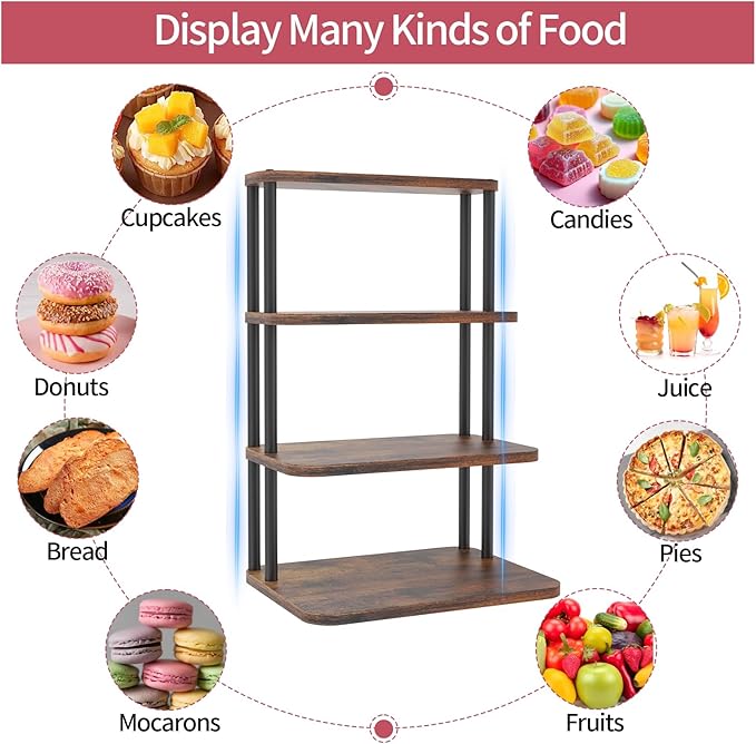 Cupcake Stand, 4 Tier Cupcake Stand - Image 2