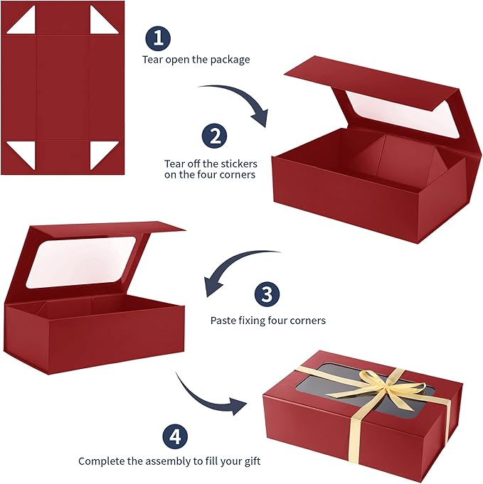 TIACABO Red Large Gift Box - Image 5
