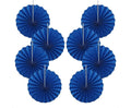 Blue Birthday Decorations, DIY Blue Paper Fans Hanging Decoration, Party by BARTHEW