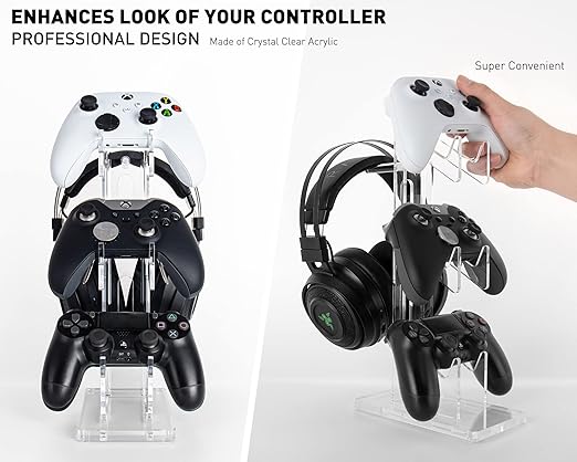 OAPRIRE Universal 3 Tier Controller Stand and Headset Stand - Image 3