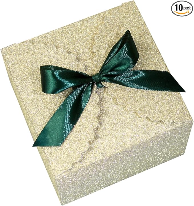 WEWILUCK Small Gift Boxes for Presents, Empty Square Gift Box for Gifts Widely by WEWILUCK