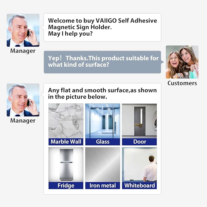 11"x 17" Self Adhesive Sign Holder, Double Sided Window Display Frame - Image 5