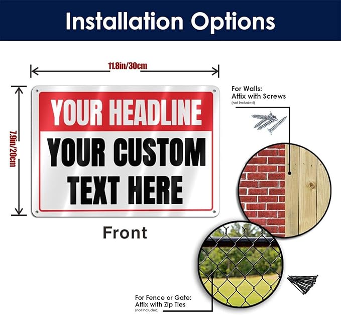 Custom Signs Outdoor Metal - Image 6